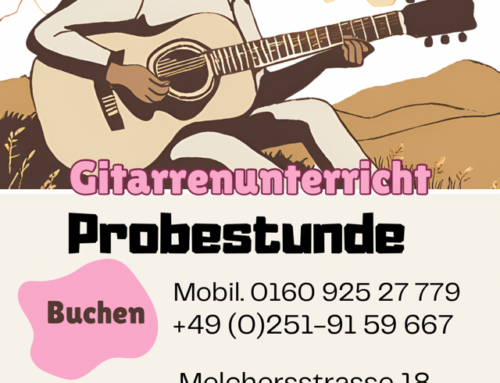 Gitarre: Mehr als nur ein Instrument – Melde dich zum Unterricht an